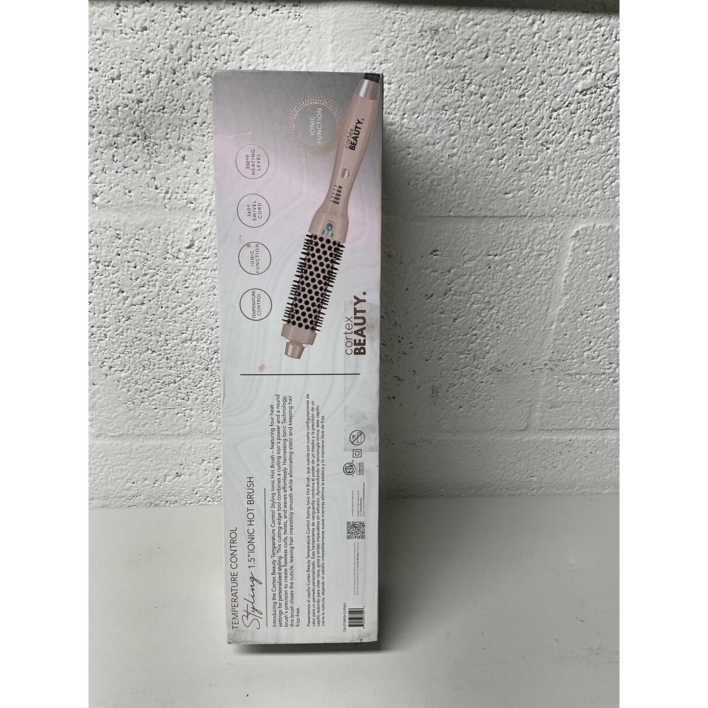 CORTEX BEAUTY 1.5” Ionic Hot brush