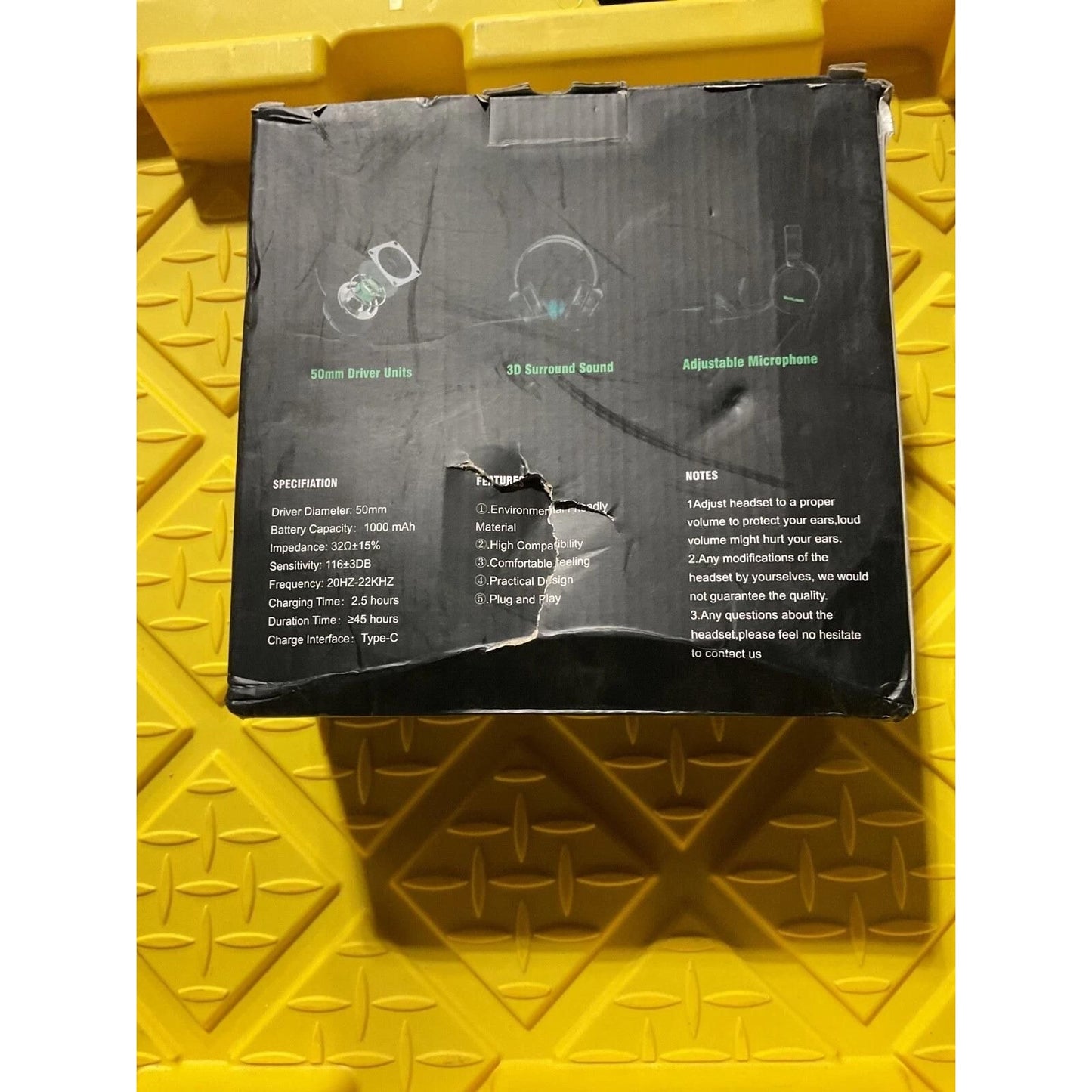 wolflaws gaming headphones