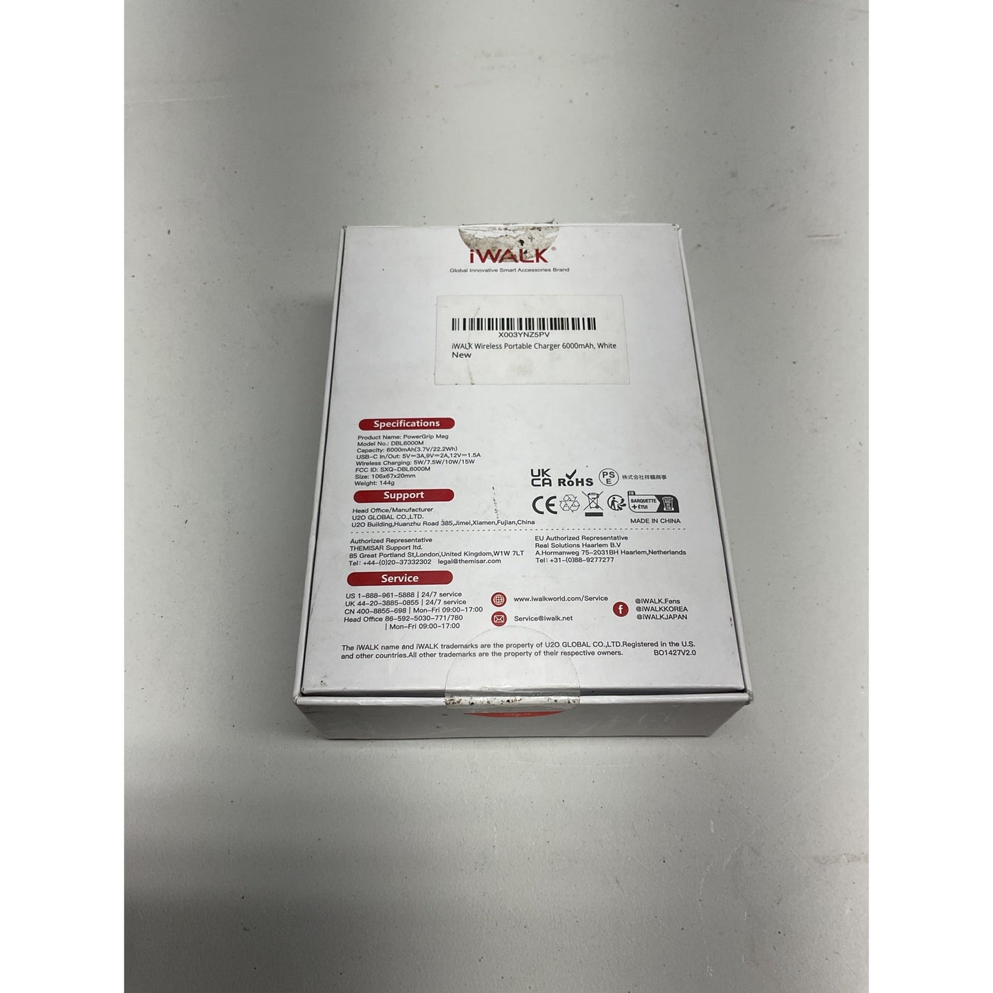 Iwalk power bank white
