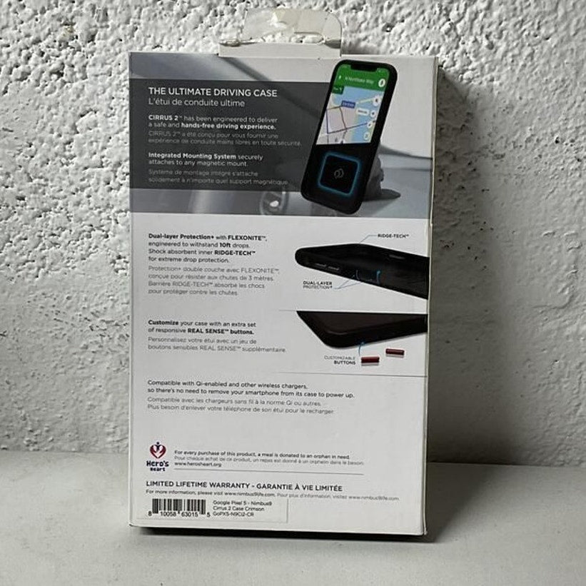 NIMBUS 9 CIRRUS 2 for Google Pixel 5 Crimson