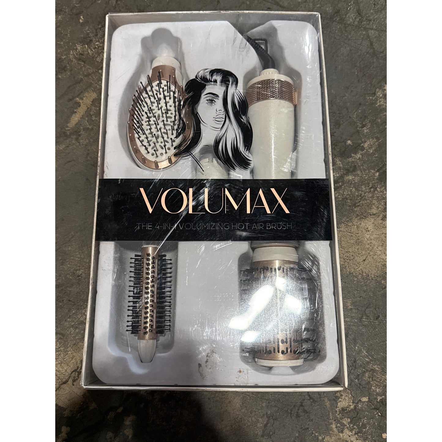 Volumax the 4 in 1 volumizing hot air brush
