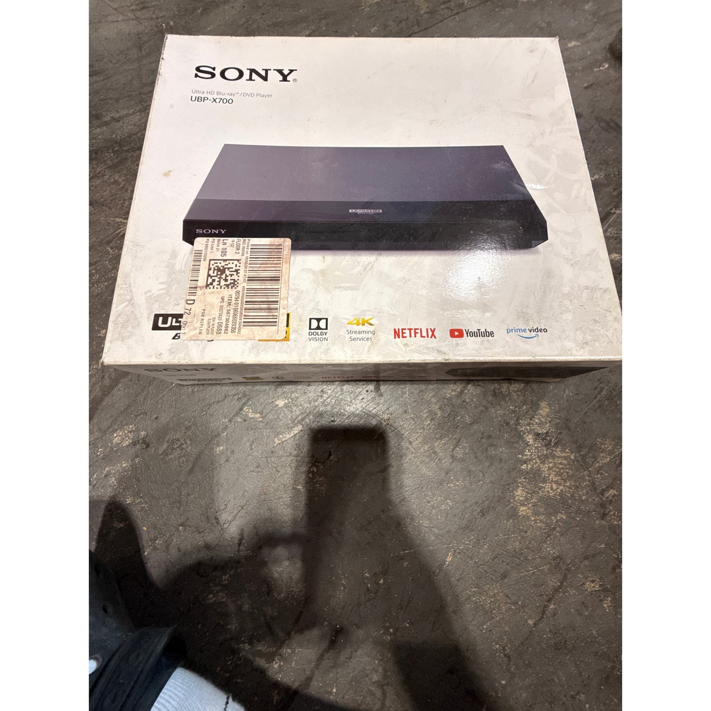 Sony UBP-X700 BlueRAY Player