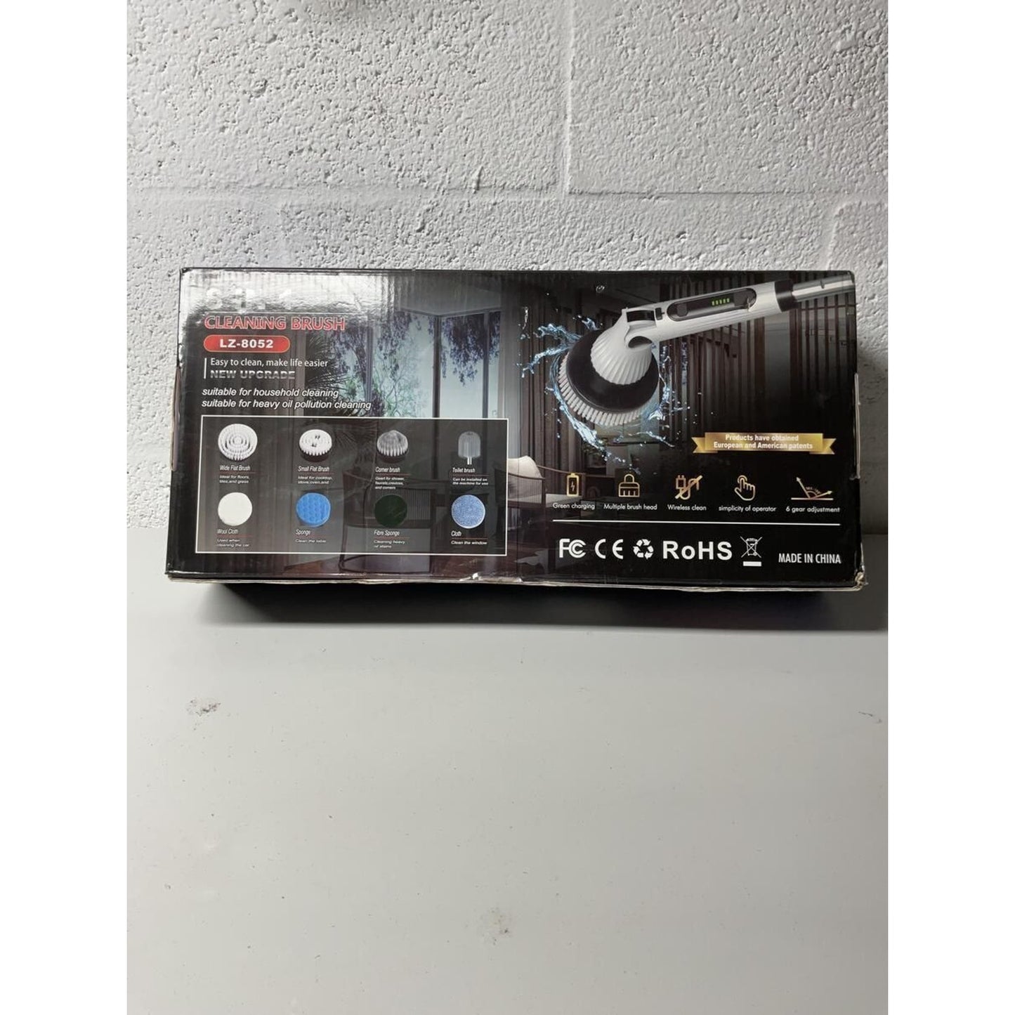 8 in 1 Cleaning Brush model LZ-8052