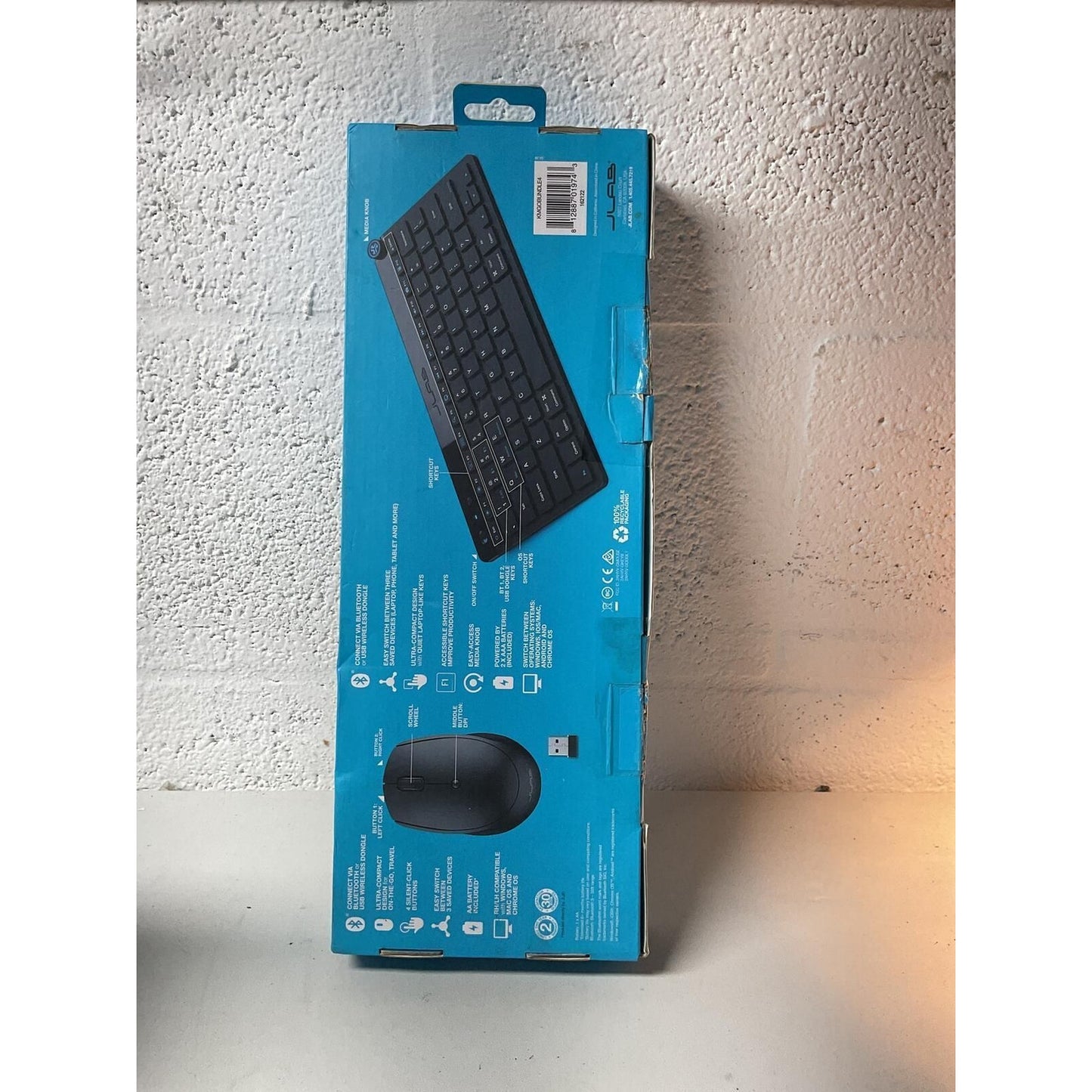 JLAB Go Keyboard and Mouse Wireless Combo Pack