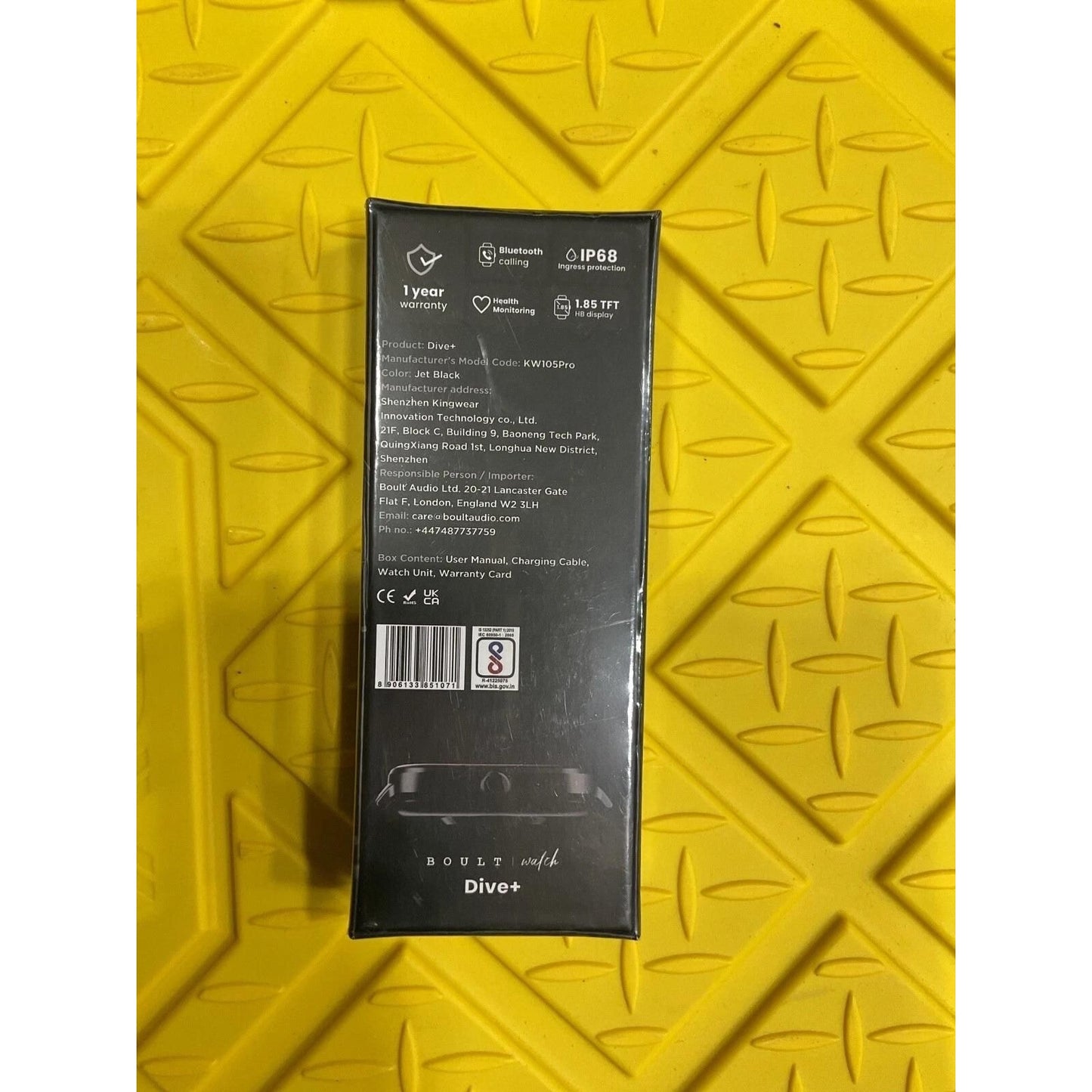 Boult Dive+ KW105Pro smart watch