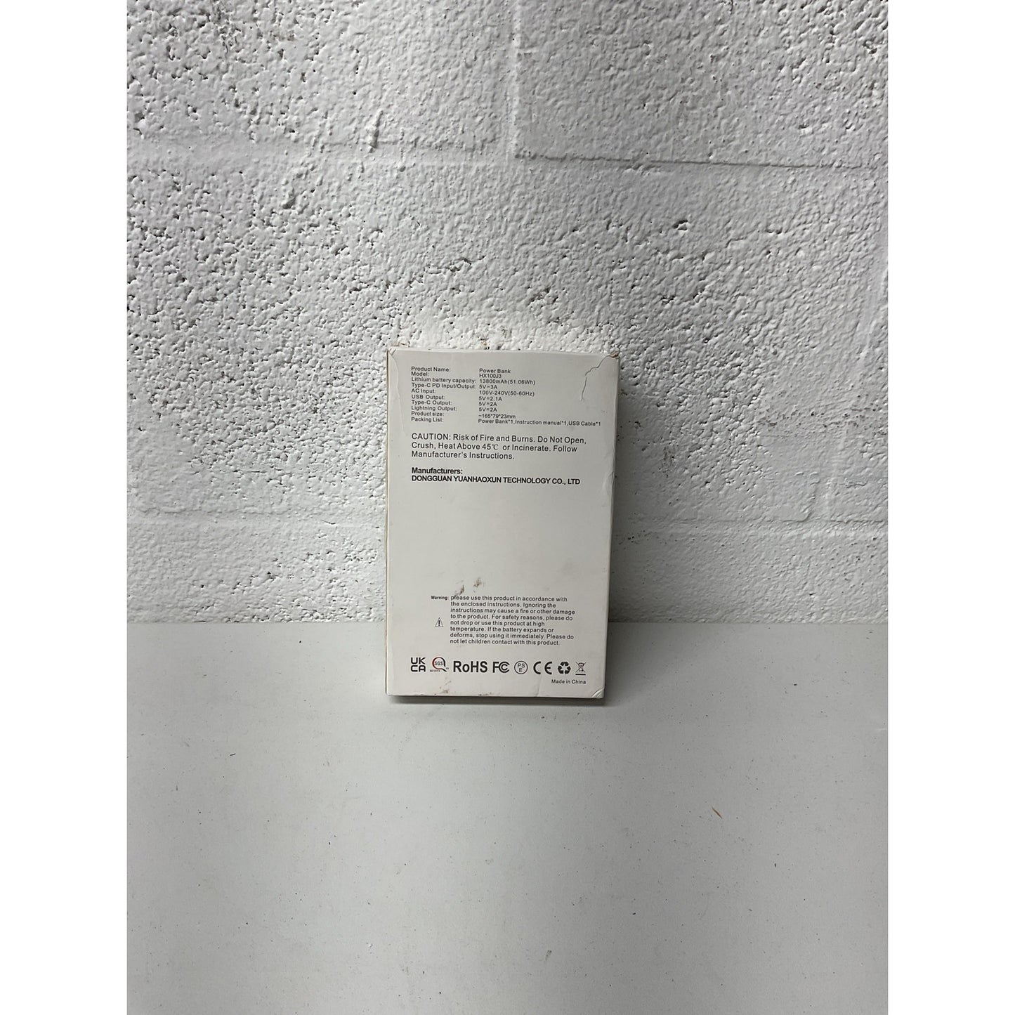 Power Bank 13800mAH Blue