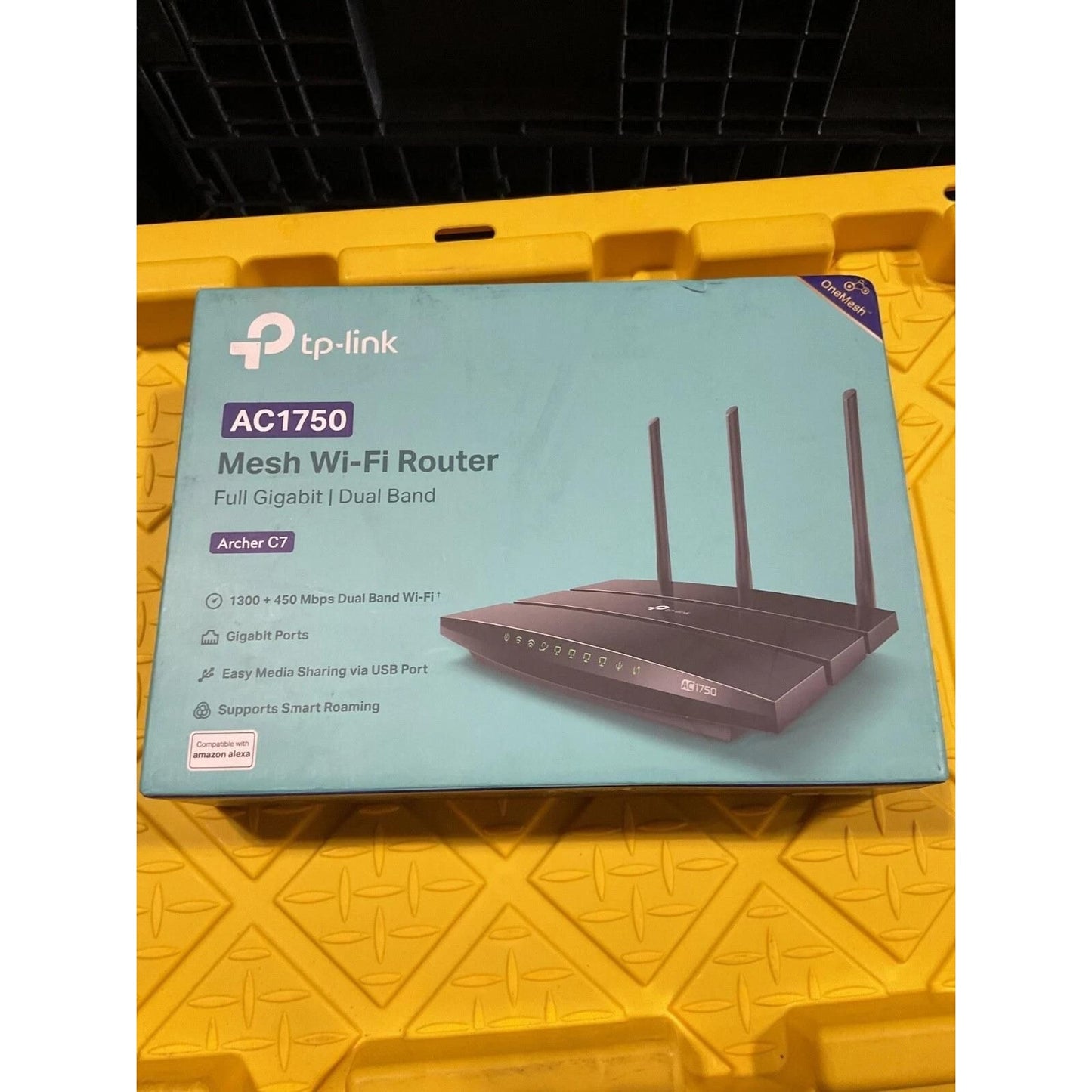 TP-Link Archer A7 AC1750 Wireless Dual-Band Gigabit Router - Black