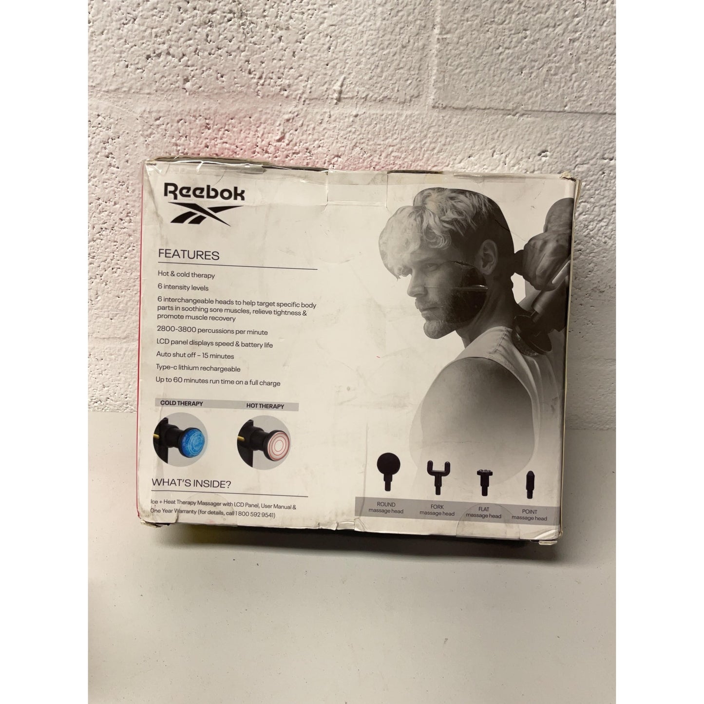 Reebox ICE & HEAT Therapy Massager