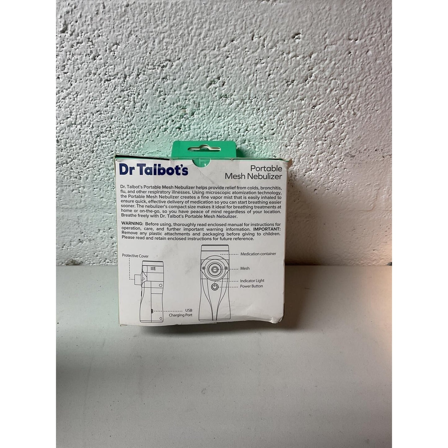 Dr. Talbots Portable Mesh Nebulizer