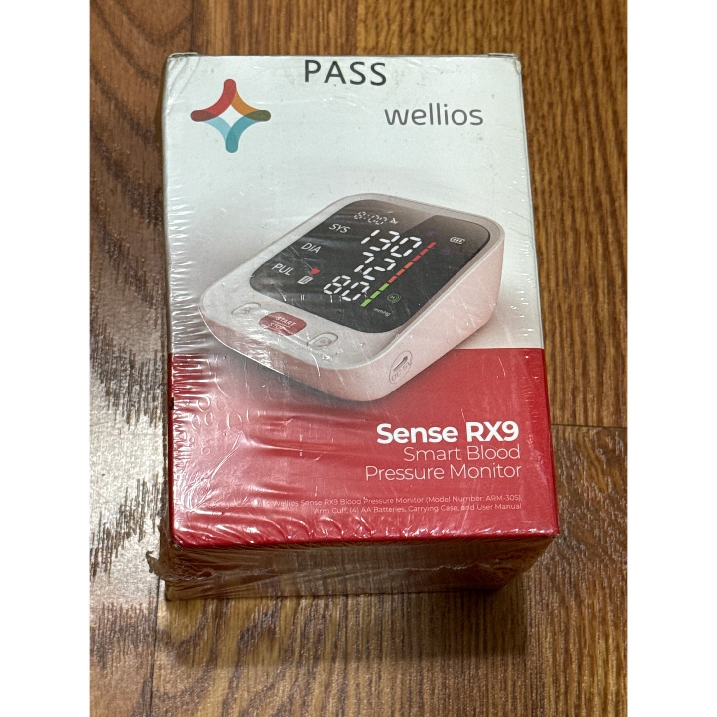 Wellios pass sense RX9 Smart Blood Pressure Monitor