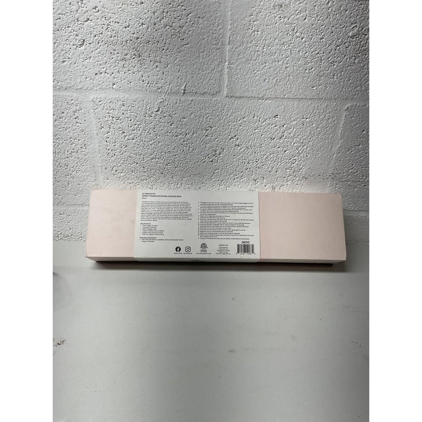 L’ange Curling Iron