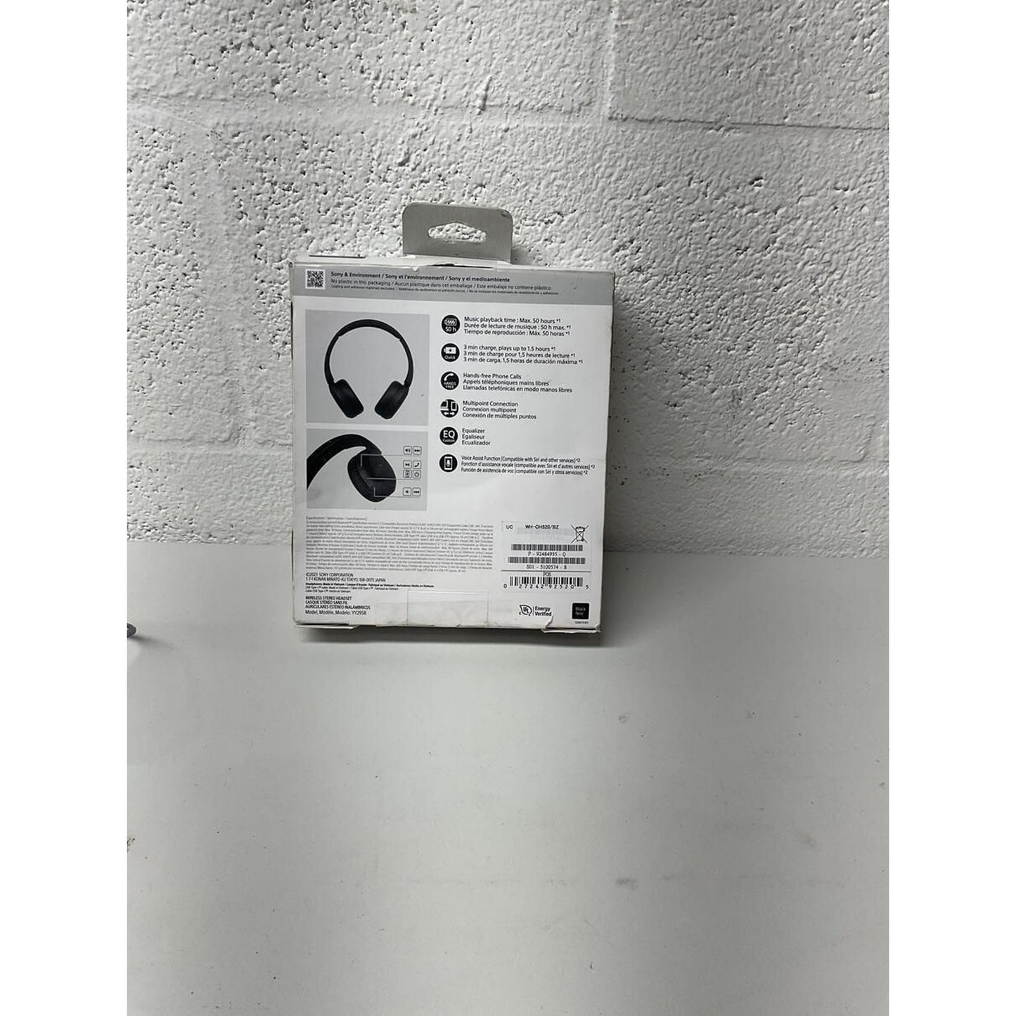 SONY WH-CH520 WIRELESS HEADPHONES