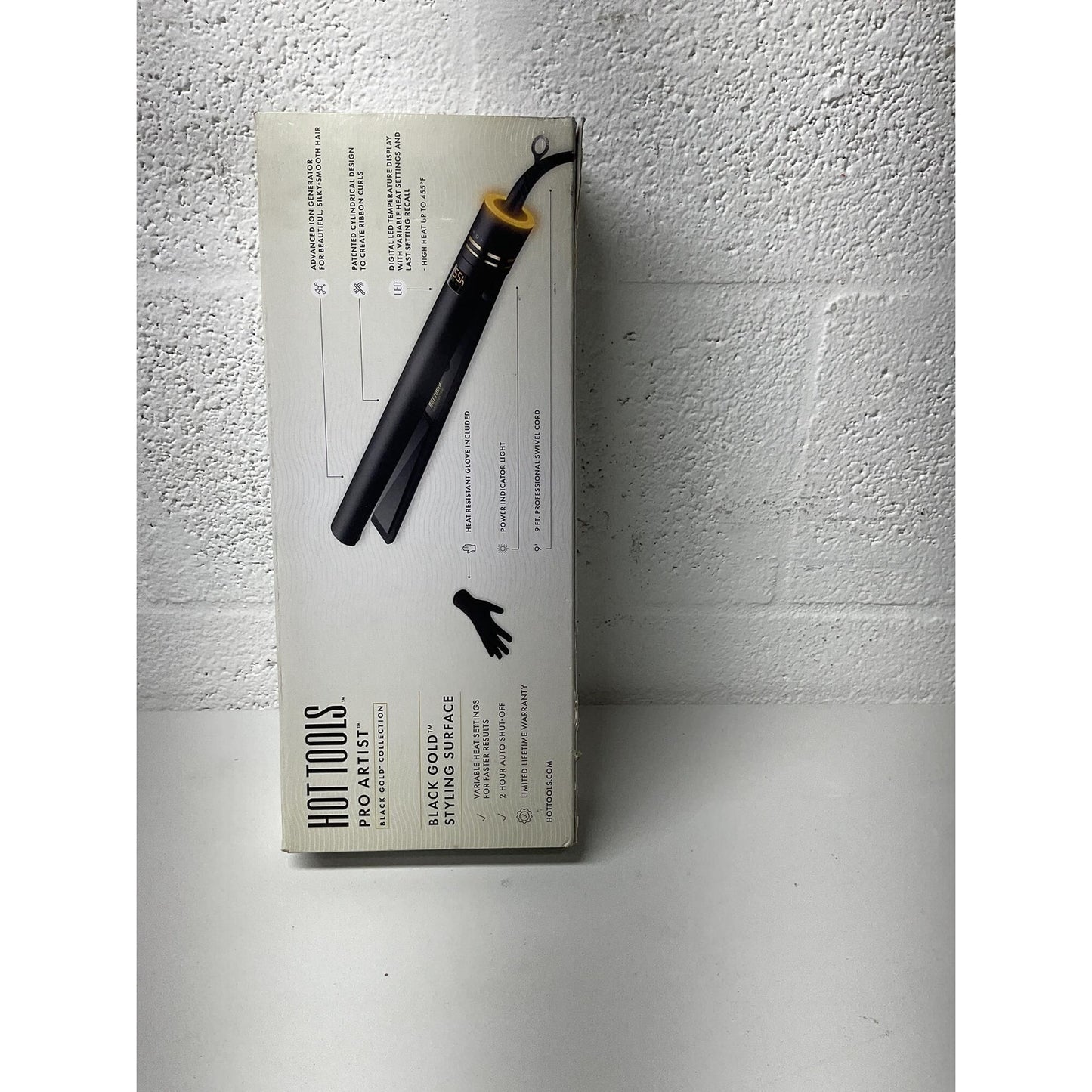 HOT TOOLS 1” Ionic Flat Iron- OpenBox