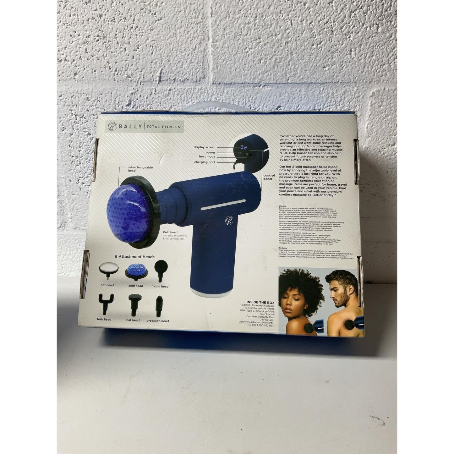 Bally Total Fitness Ultimate Hot/Cold Recovery Massager