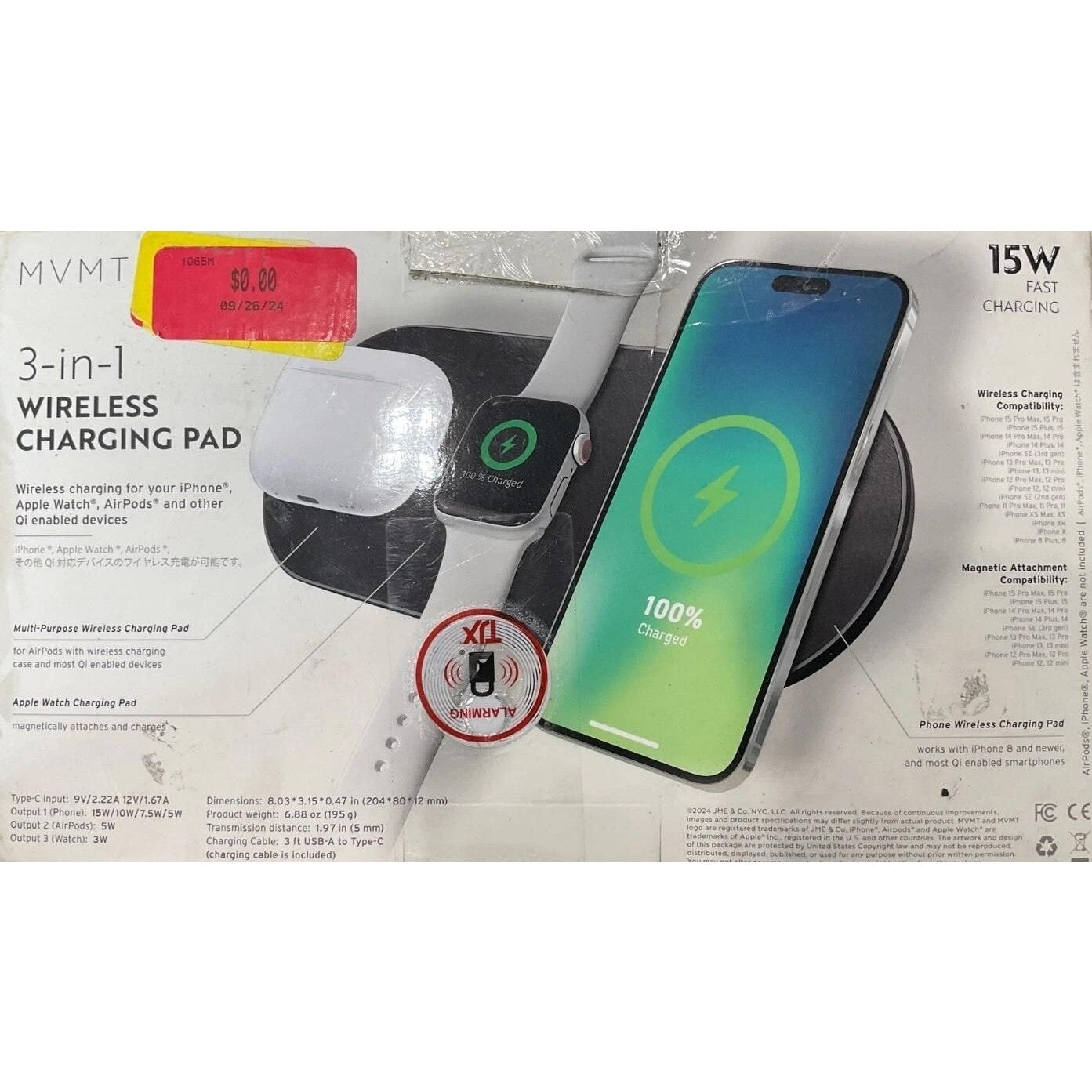 MVMT charging pad