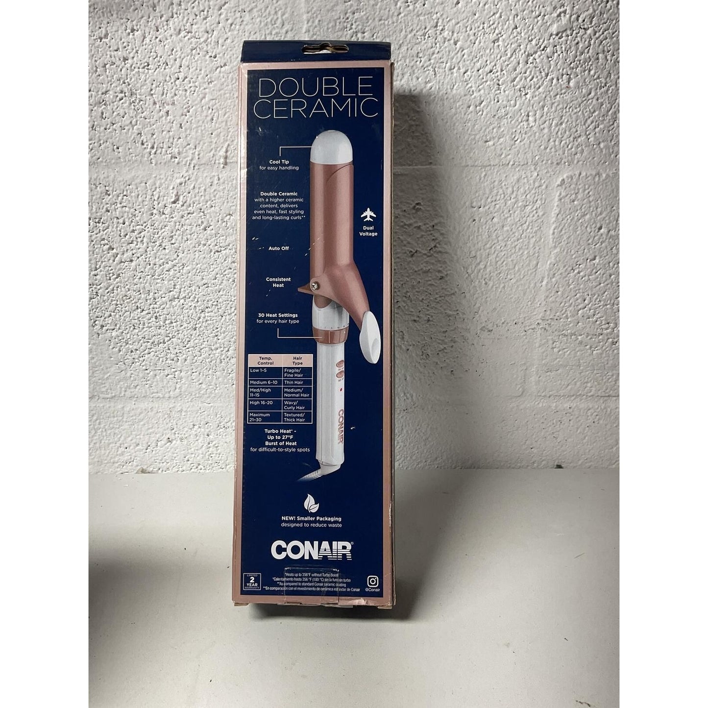 CONAIR Double Ceramic 1.5” Barrel