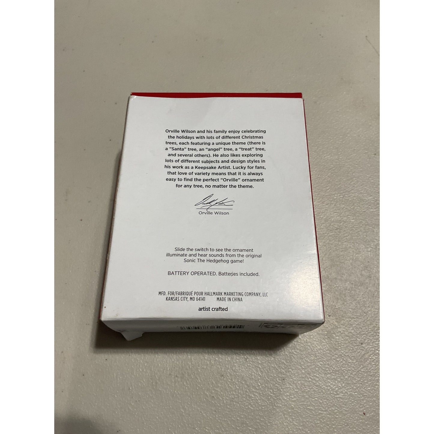 Hallmark keepsake Sega Genesis console ornament