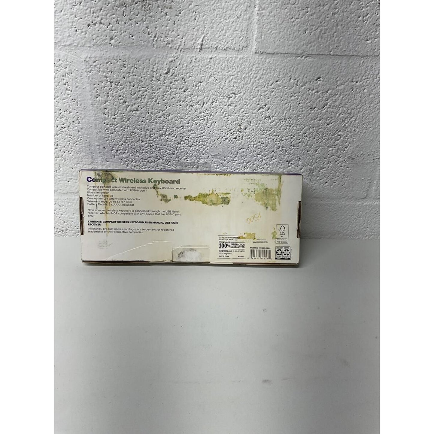 INFINITIVE COMPACT WIRELESS KEYBOARD