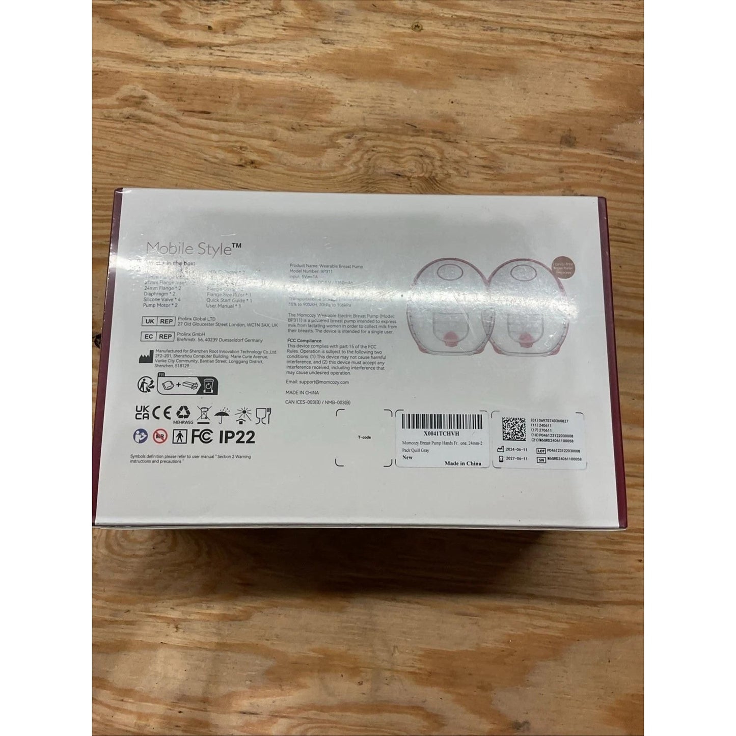 Momcozy Hands Free Breast Pumps BP311