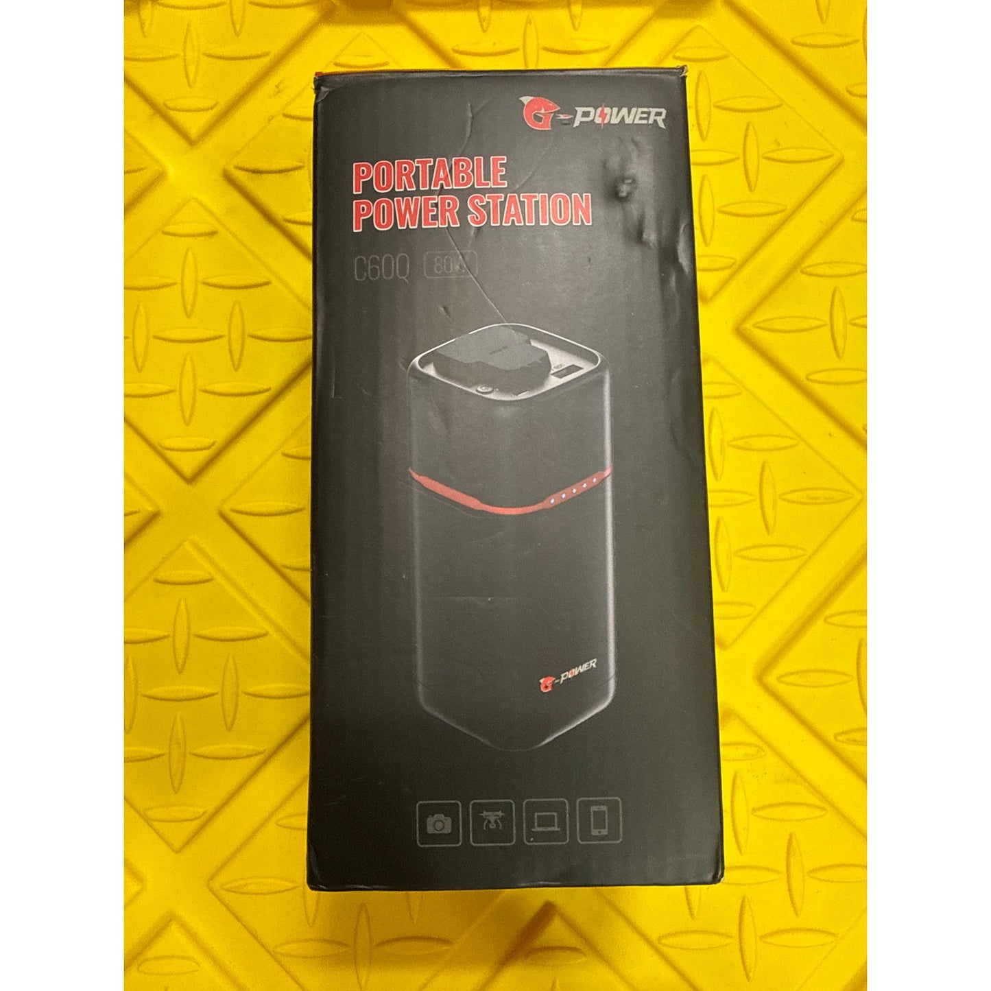 G-Power Station 80W c60Q includes AC inverter