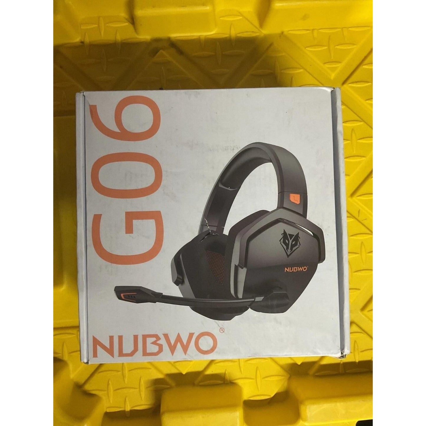 NUBWO G06 Gaming Headset for PS5, PS4, XBOX,PC, Mac, 2.4GHz Black