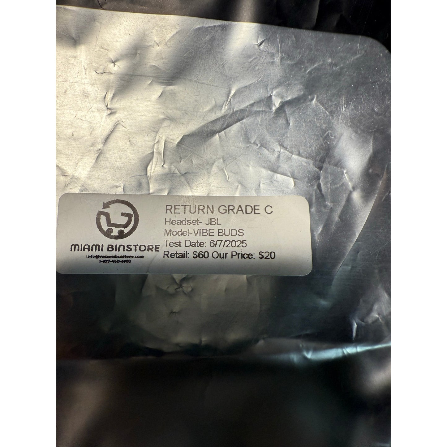 JBL vibe buds Headphones refurbished