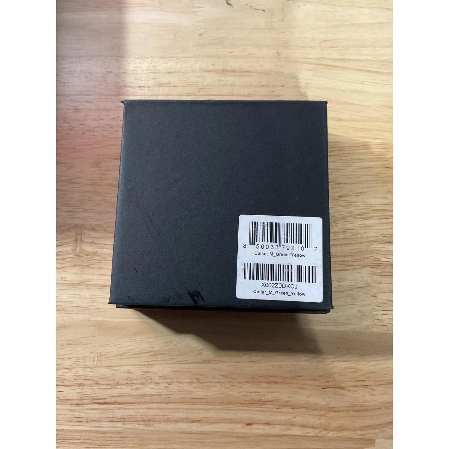 Scotch & co dog collar Medium Green and Yellow