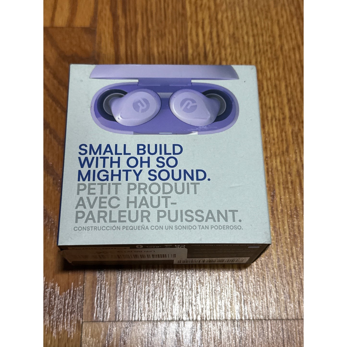 Raycon everyday earbuds- purple Open box