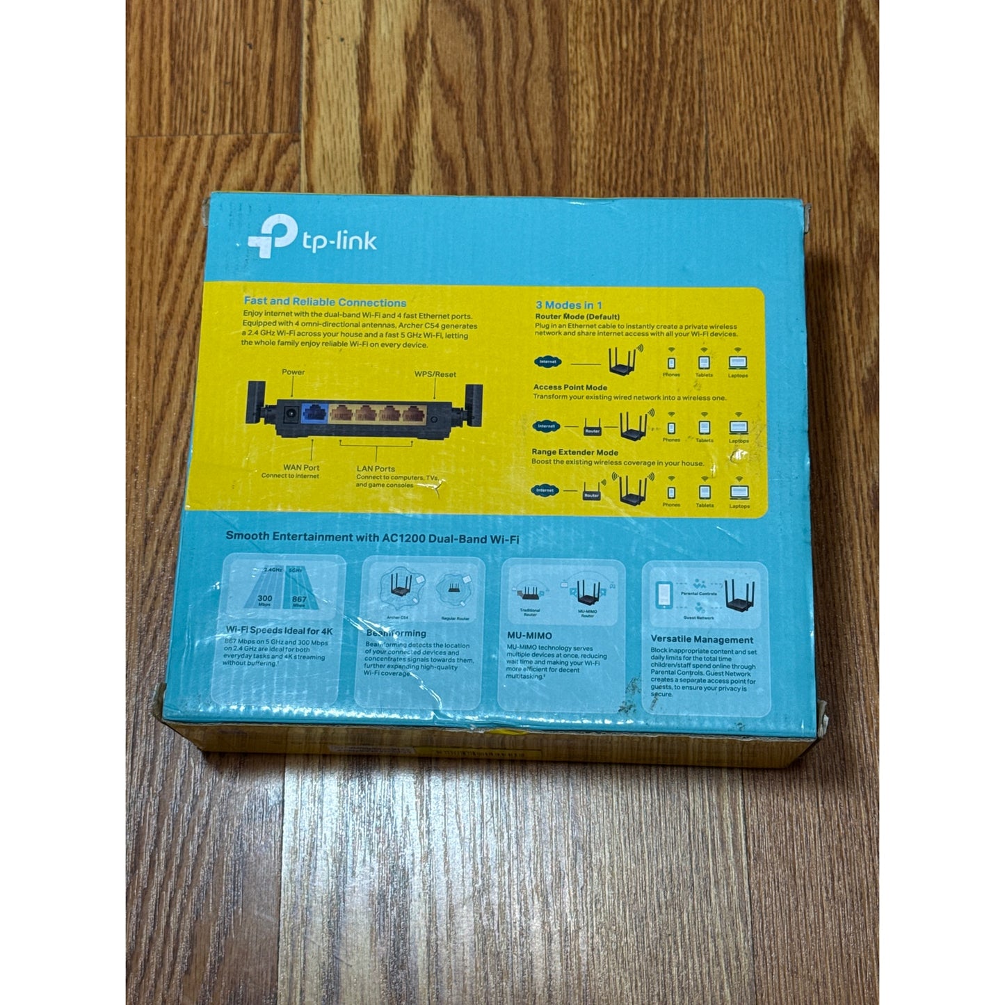 TPLINK AC1200 WIFI Router