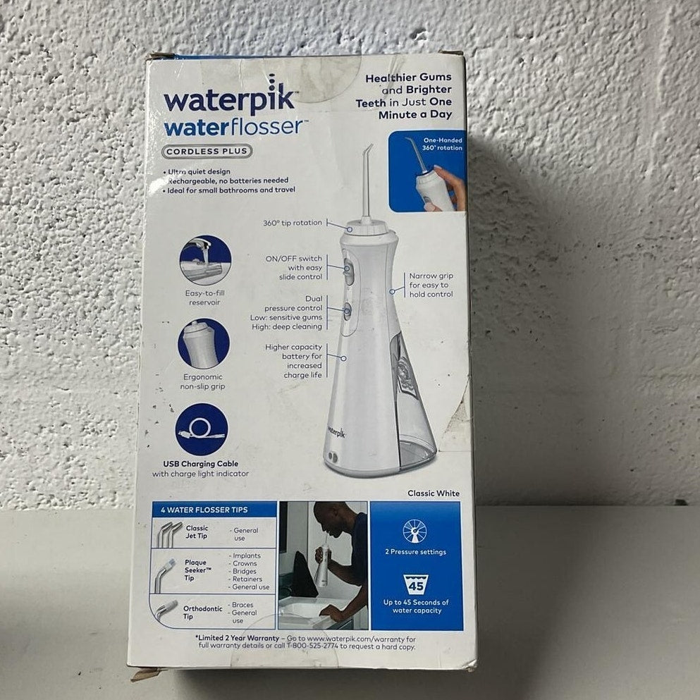 Waterpik Waterflosser Cordless Plus - Open Box