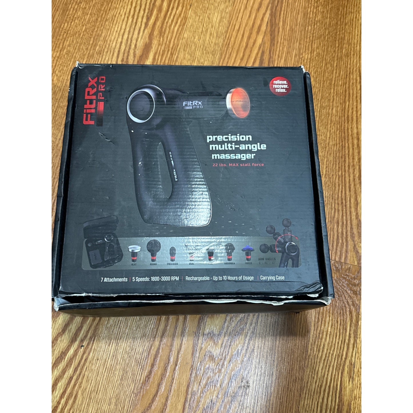 Fit RX Pro precision multi-angle massager