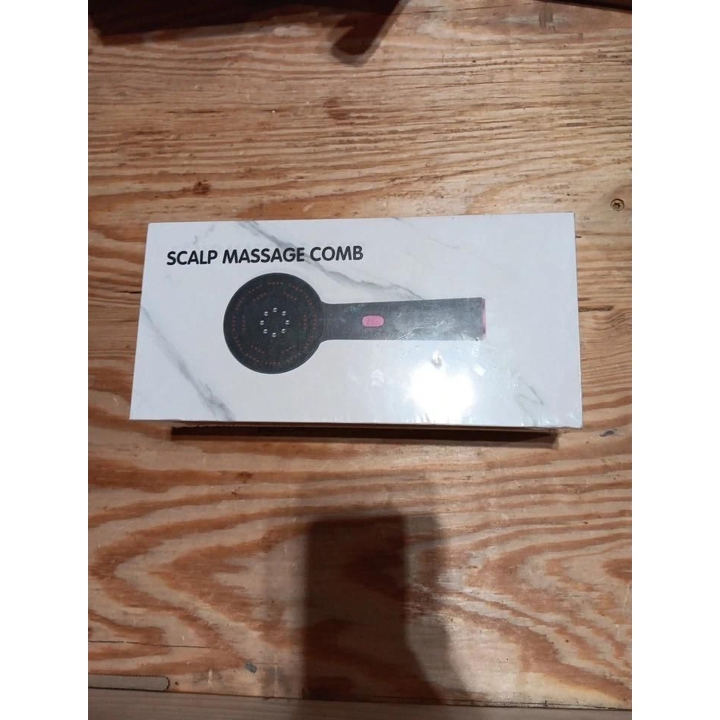 Scalp Massager Hair Growth Infrared Massage Comb Hair Brush Hair Oil Applicator