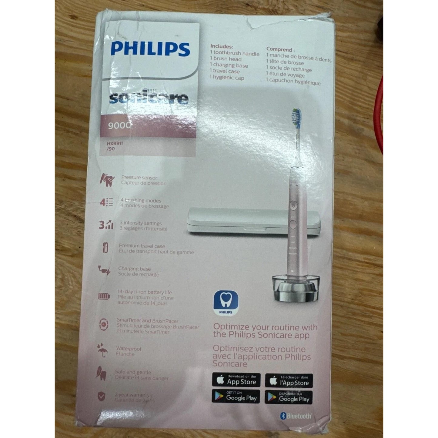 Philips Sonicare 9000 DiamondClean Sonic Electric Toothbrush Special Edition