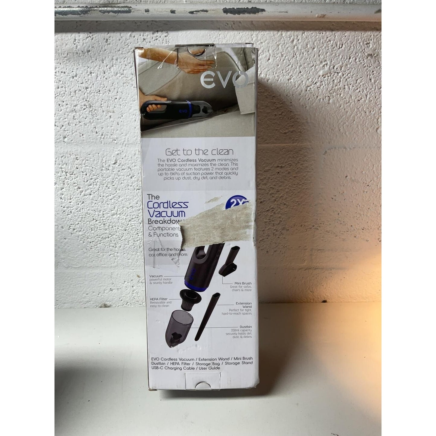 EVO Cordless Vacuum Powerful Hand Vac