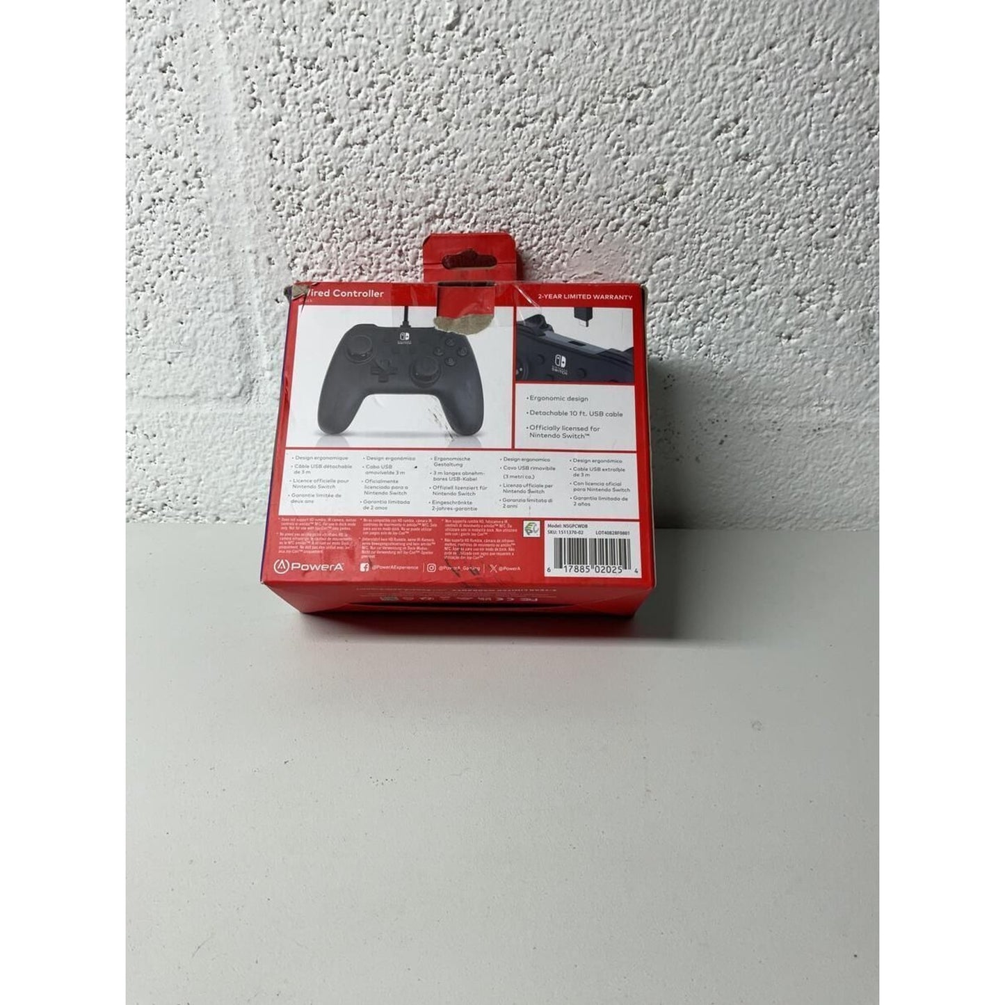 Nintendo Switch Wired Controller model NSGPCWDB