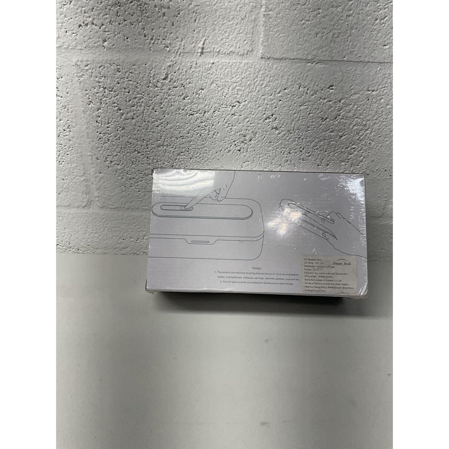 UV Light Sanitizer Box white