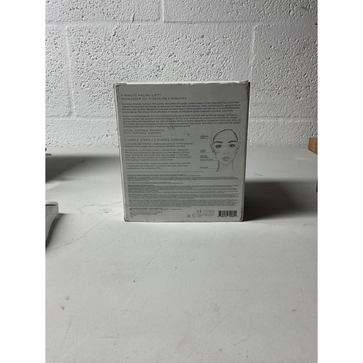 NUFACE Mini Petite Facial Toning Device - Open Box