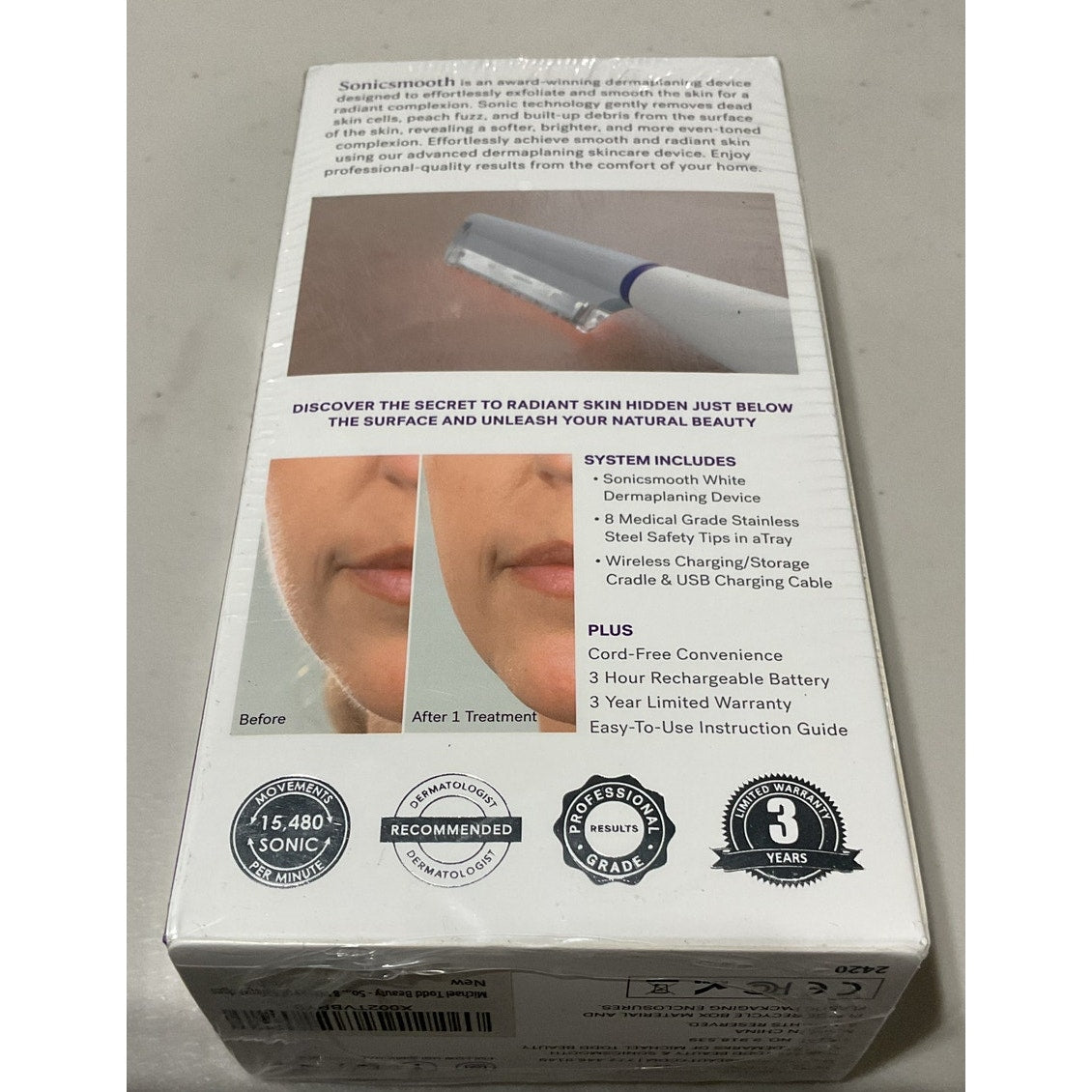 Michael Todd beauty Sonic Smooth Derma Plane