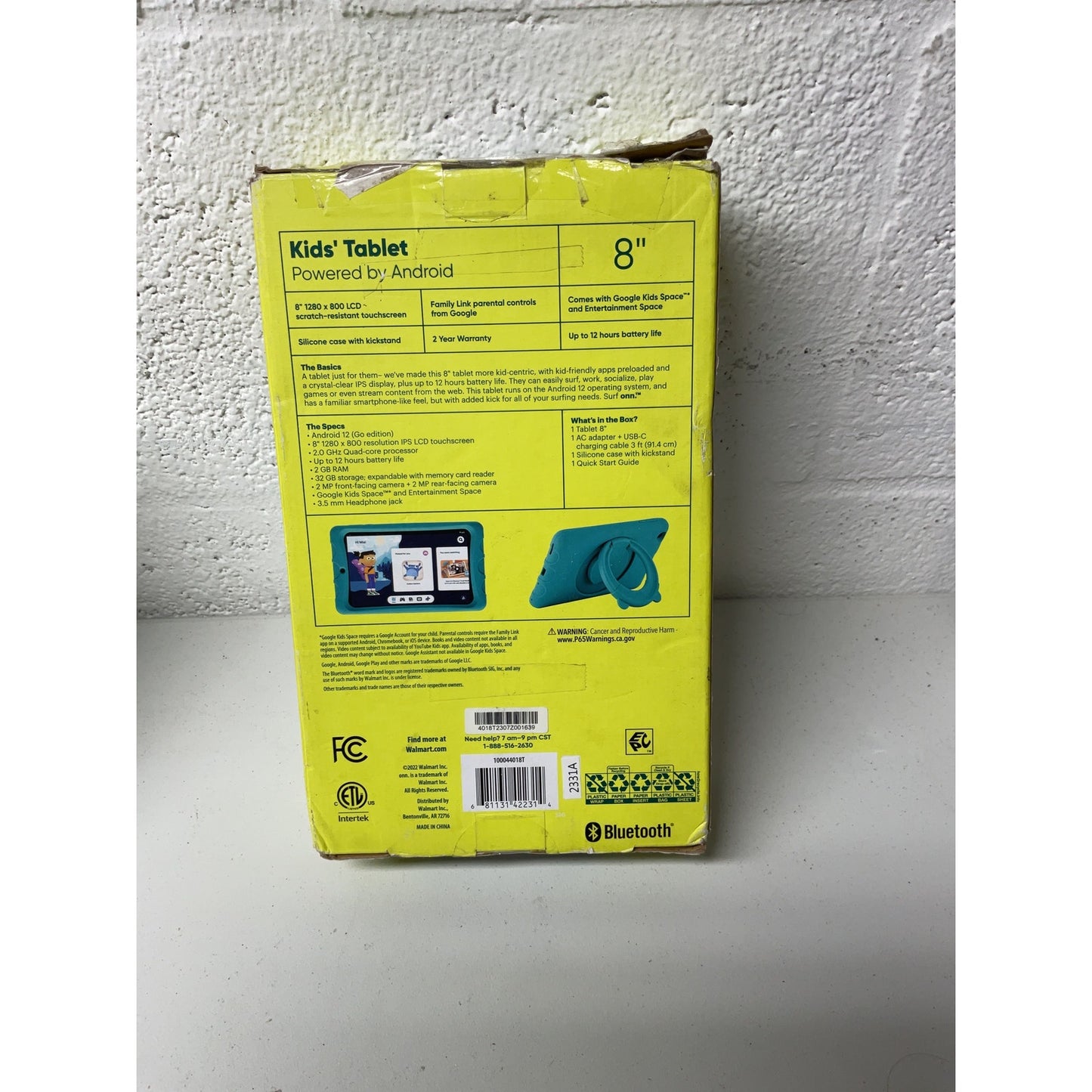 Surf ONN kids 8” Tablet