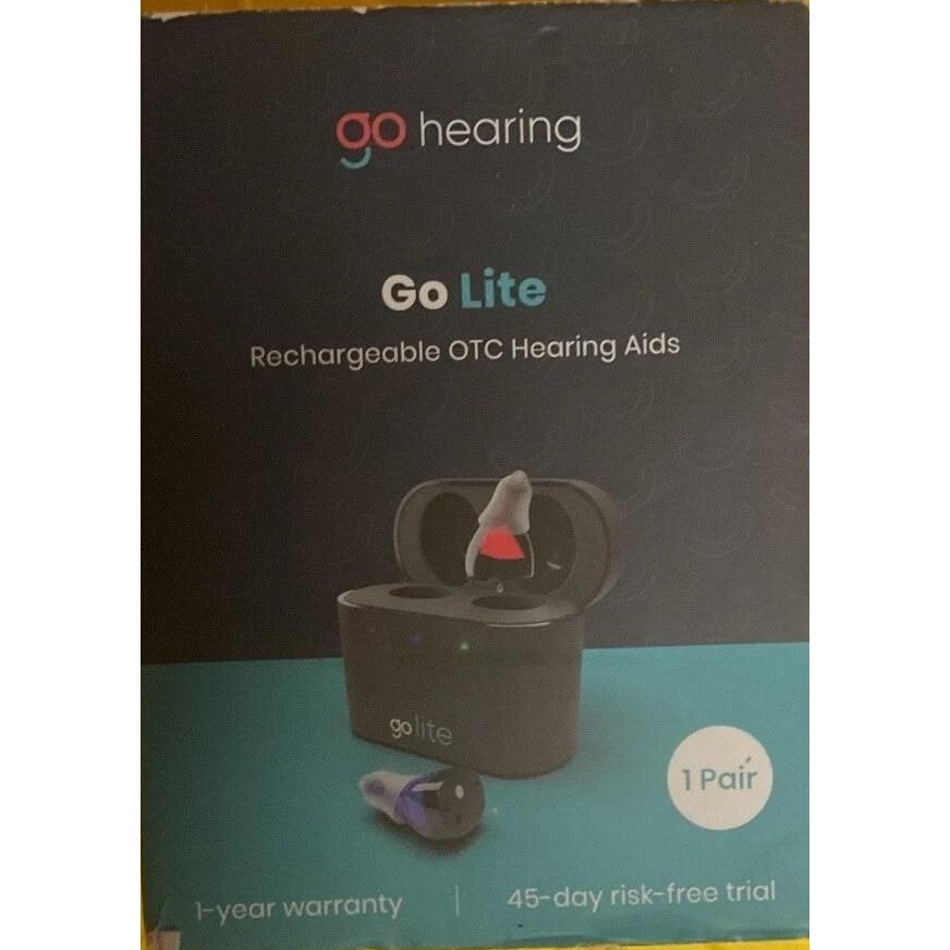 Go Hearing Go Lite Rechargeable OTC Hearing Aids