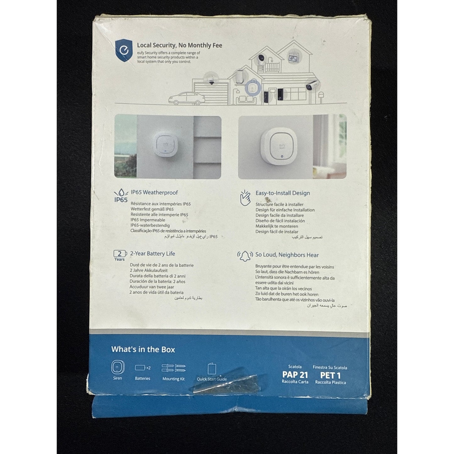 Eufy wireless alarm