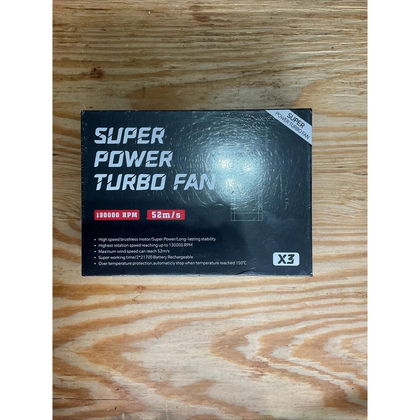Super Power Turbo Fan 130000 R PM HIGH SPEED