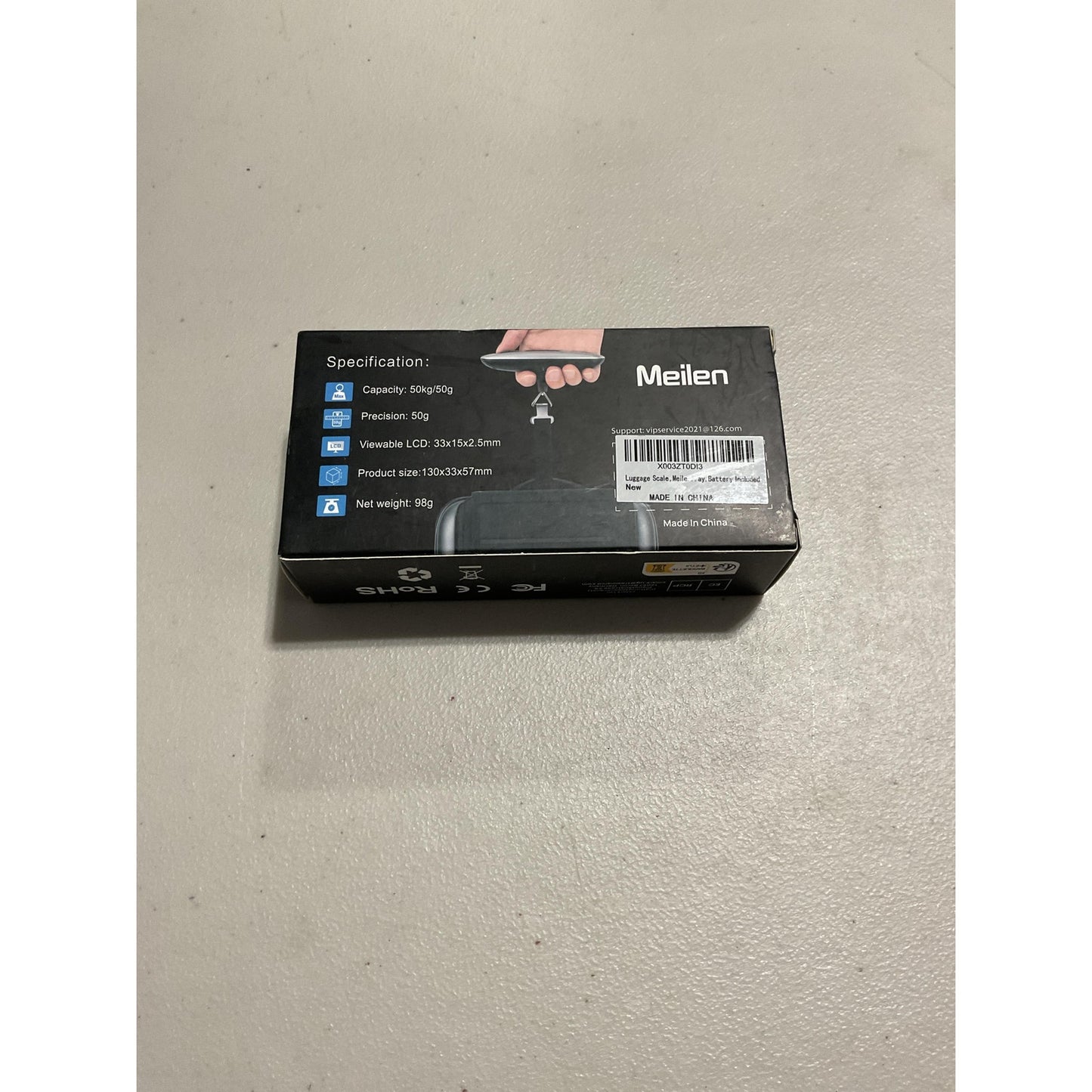 Digital luggage scale