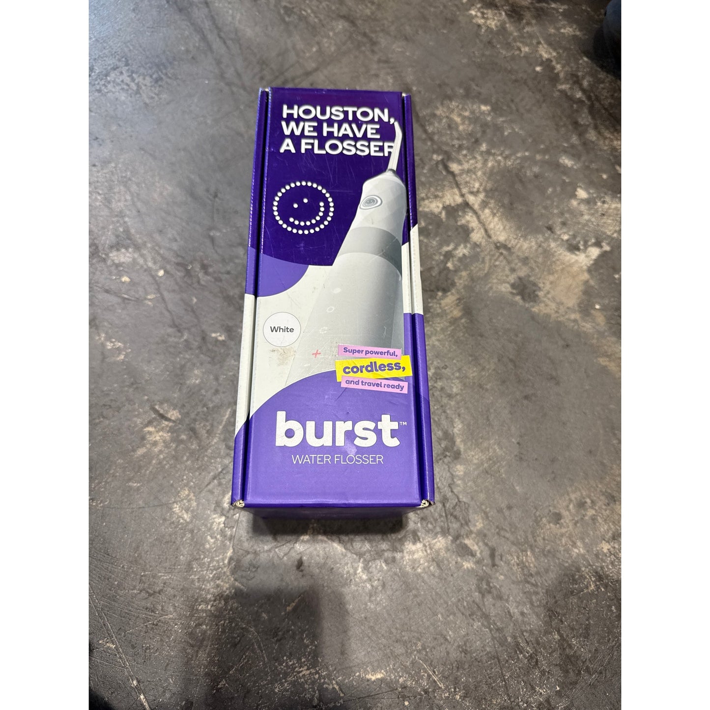 Burst water flosser