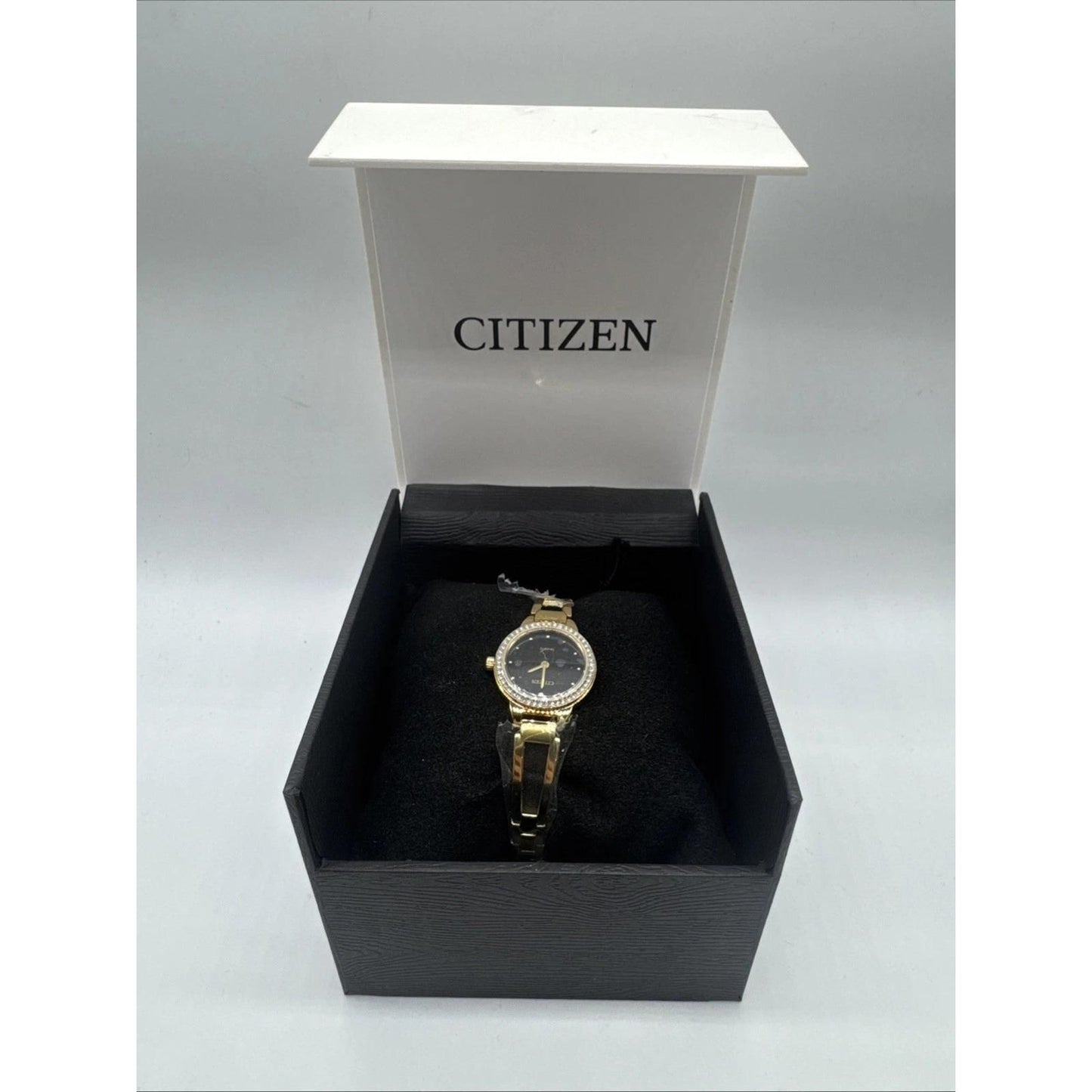Citizen Women's Crystal Gold-Tone Bracelet Watch
