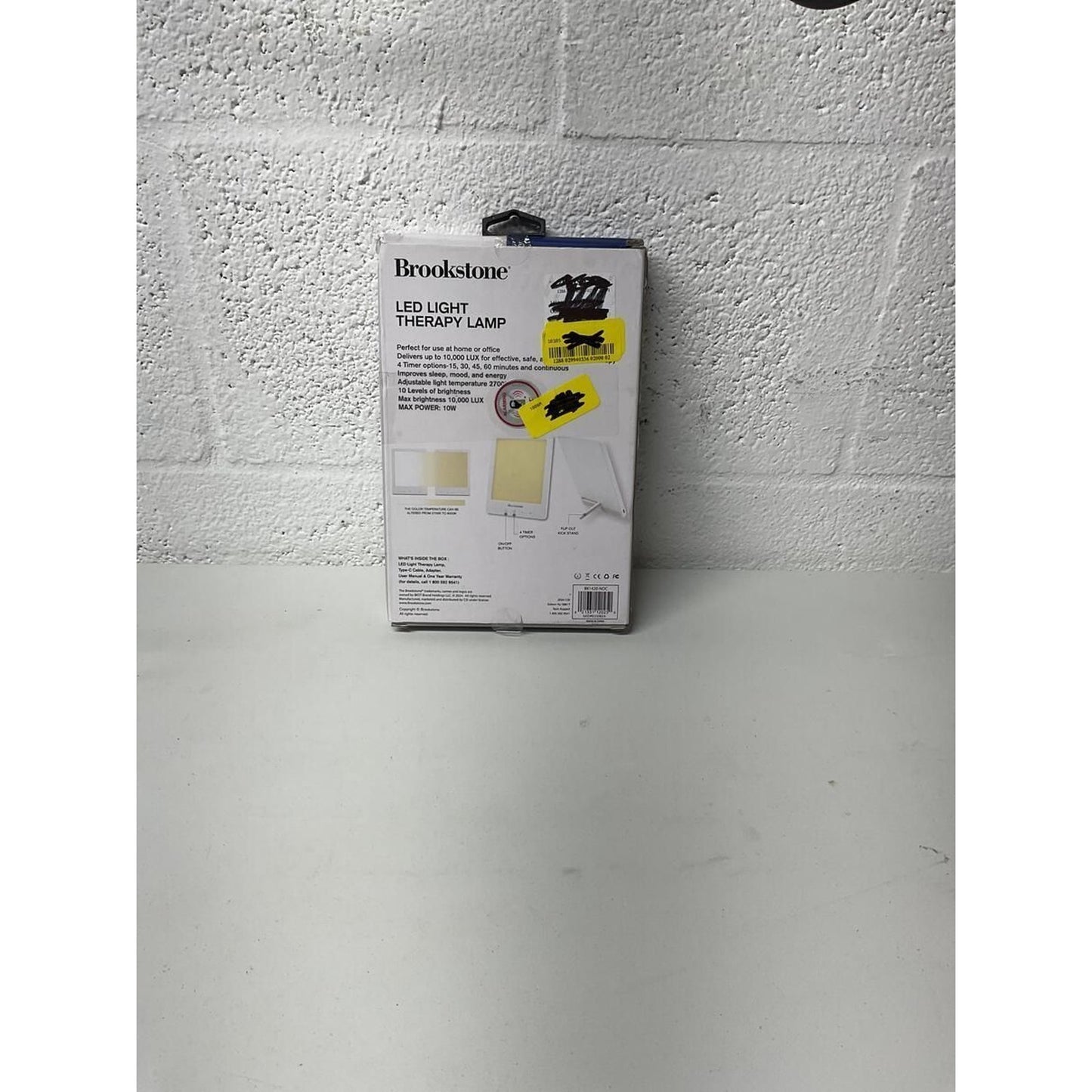 Brookstone LED Light Therapy Lamp