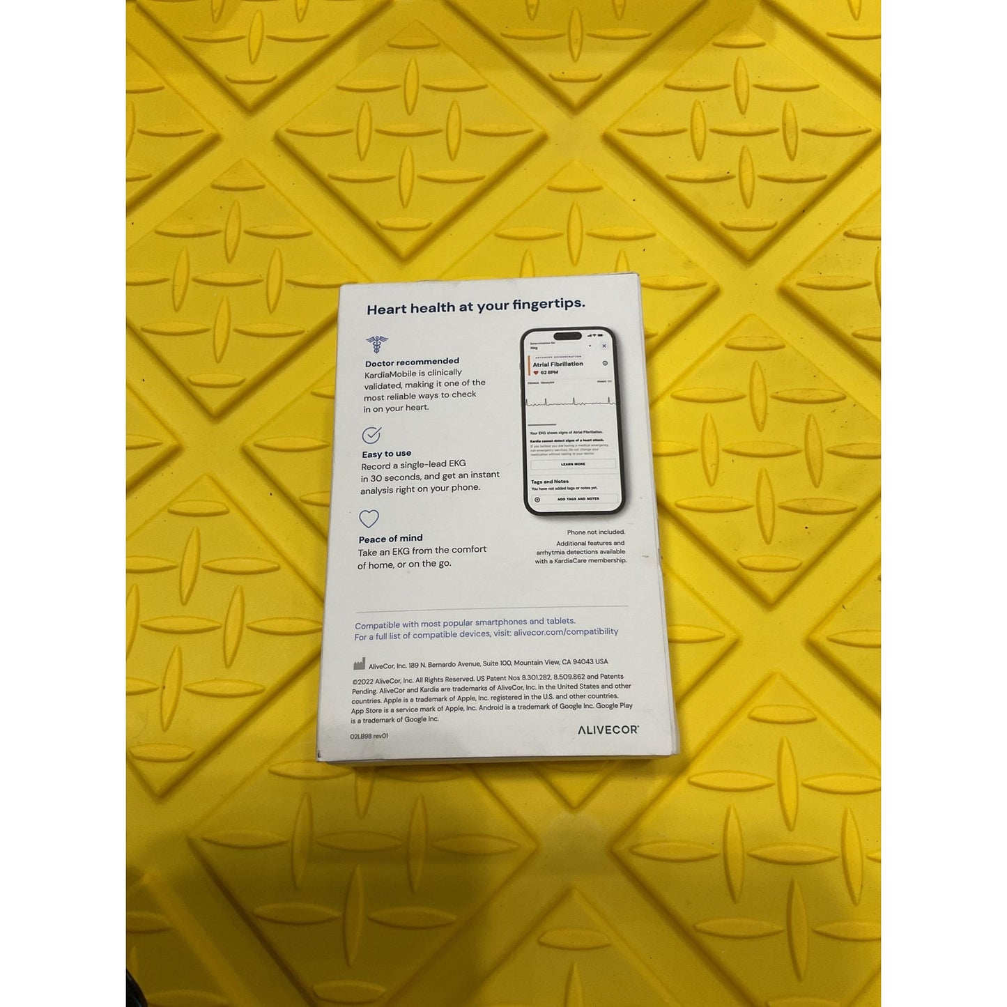 Kardia Mobile EKG Mobile 1- Lead