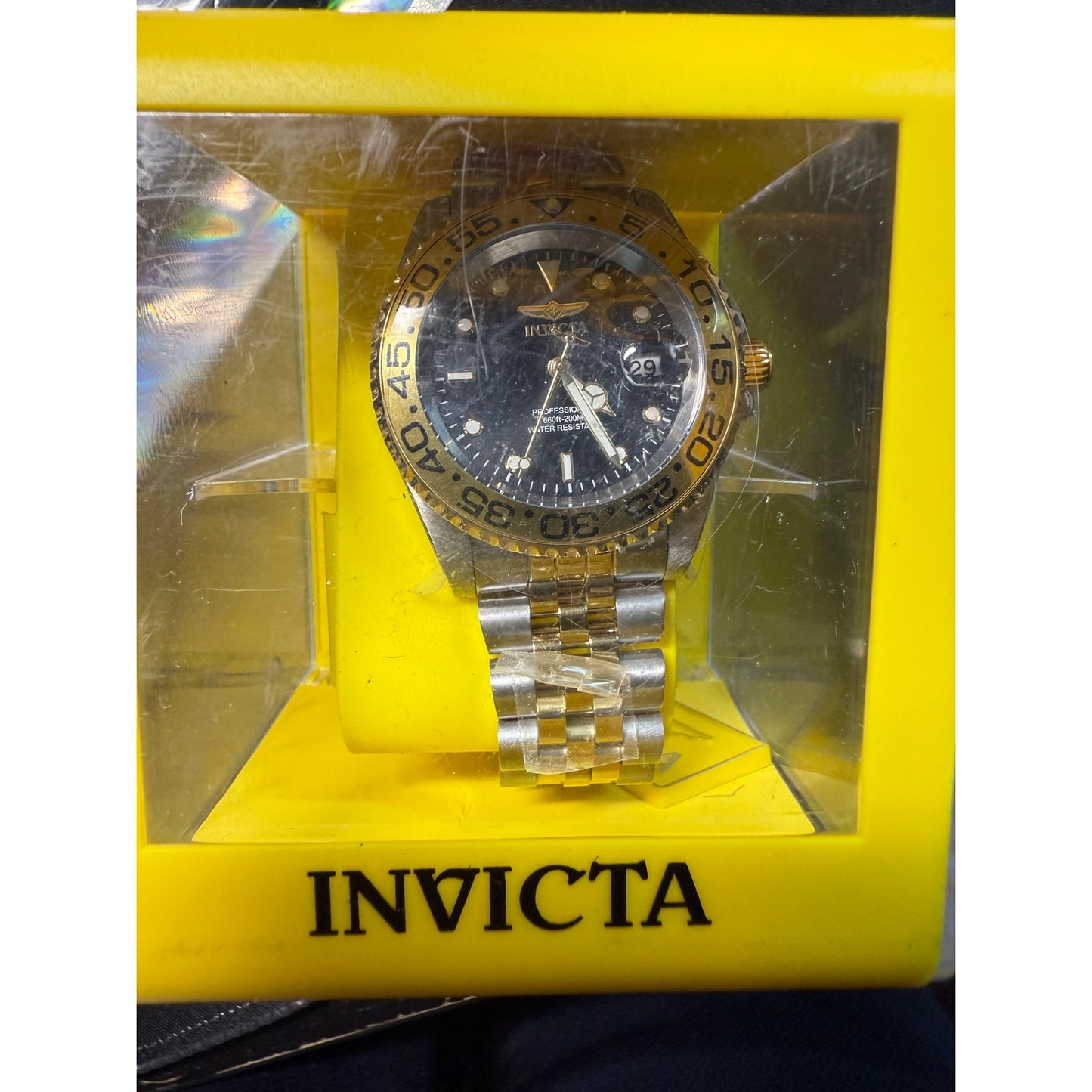Invicta Pro Diver Unisex Watch - 38mm, Steel, Gold