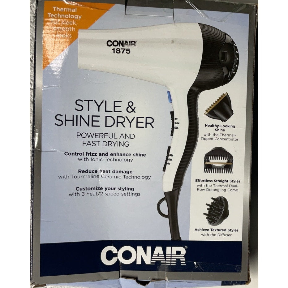 CONAIR STYLE & SHINE BLOW DRYER