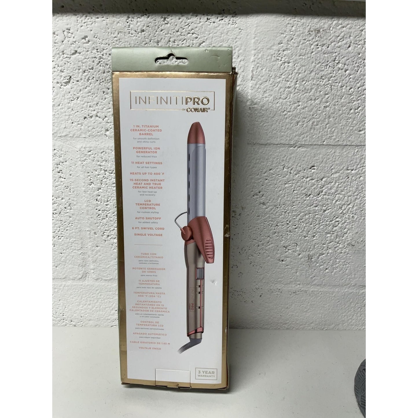 CONAIR INFINITI PRO 1” CURLING IRON